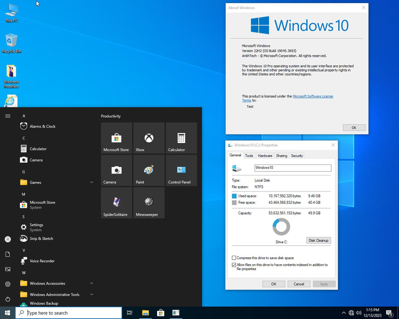 Windows 10 - Ankh Tech