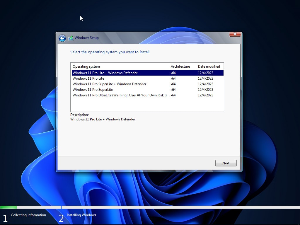 Windows 11 Pro Lite ISO Download